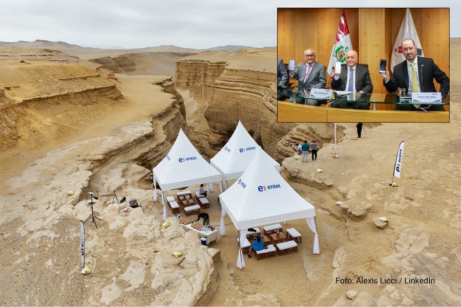 Entel lanza la conectividad satelital de Starlink directa al celular en Perú