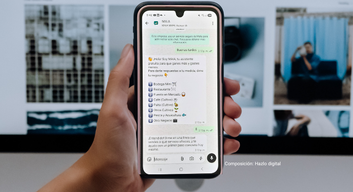 PRODUCE amplía MAIA: la IA que brinda orientación gratuita por WhatsApp a emprendedores y productores