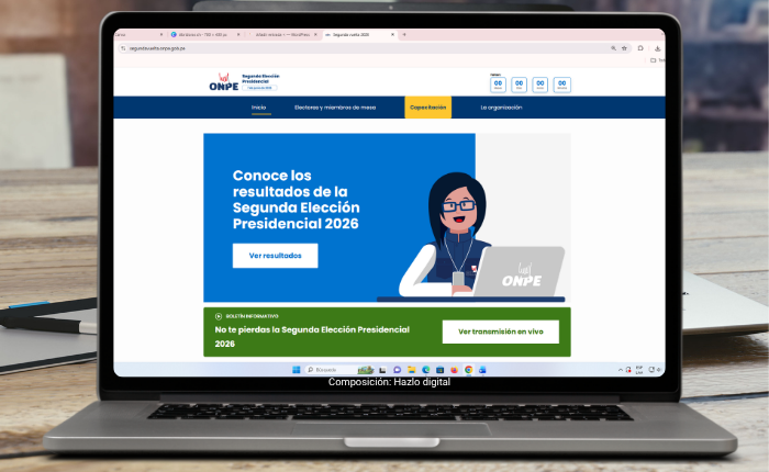 Sigue el avance del conteo de votos de la segunda vuelta electoral en esta web