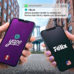 Remesas digitales: Yape se une a Félix para facilitar envíos desde EE.UU. vía WhatsApp