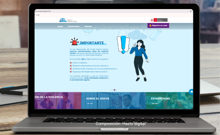 Minedu modificará plataforma SíseVe para que reportes de violencia escolar activen una respuesta inmediata