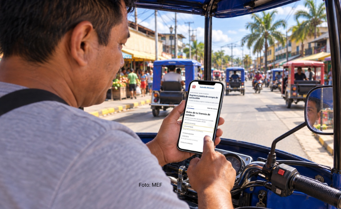 MEF habilita plataforma para que mototaxistas soliciten beneficio de S/4 por galón de combustible